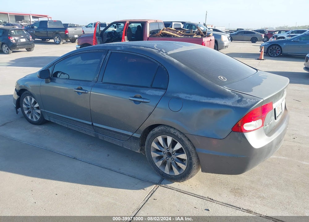 2010 HONDA CIVIC EX-L VIN: 2HGFA1F92AH555162