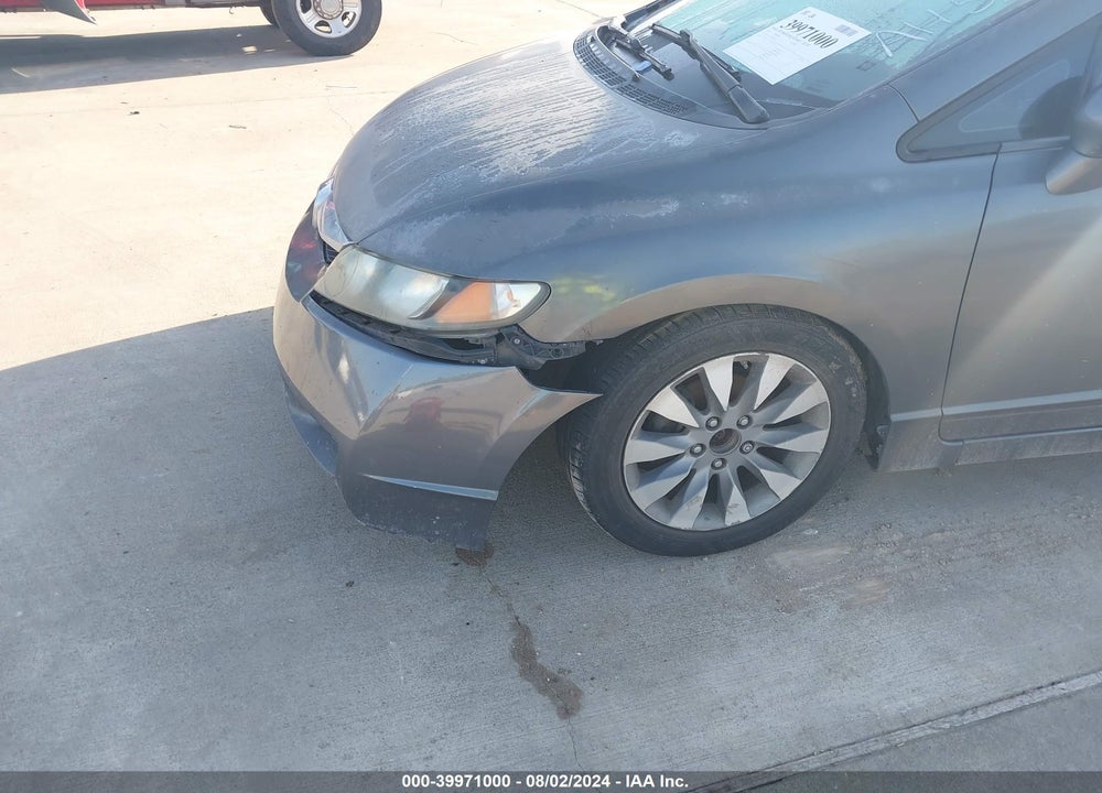 2010 HONDA CIVIC EX-L VIN: 2HGFA1F92AH555162