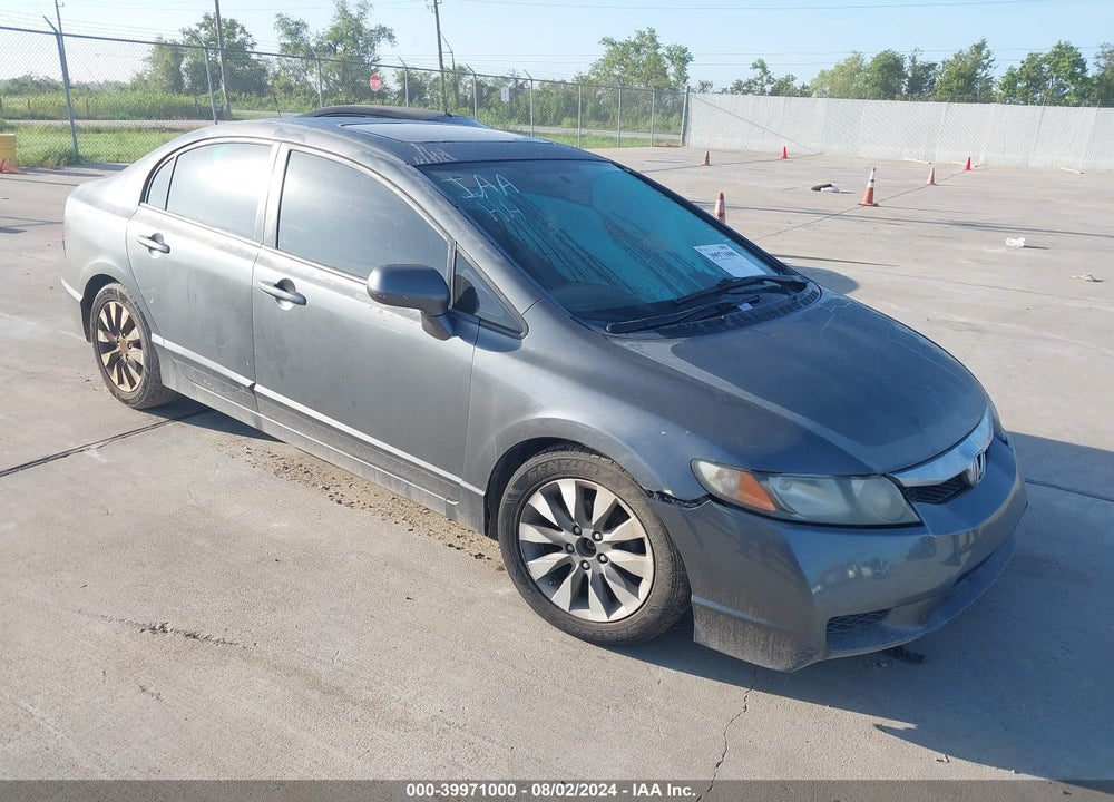 2010 HONDA CIVIC EX-L VIN: 2HGFA1F92AH555162