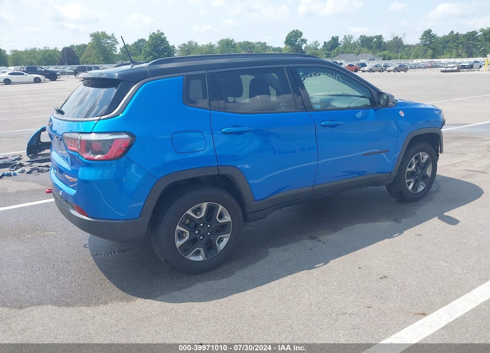 2018 JEEP COMPASS TRAILHAWK 4X4 VIN: 3C4NJDDB2JT308135