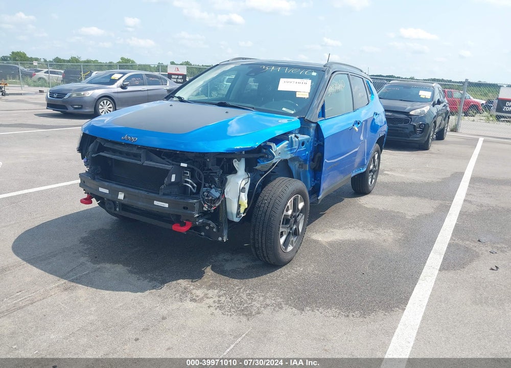 2018 JEEP COMPASS TRAILHAWK 4X4 VIN: 3C4NJDDB2JT308135
