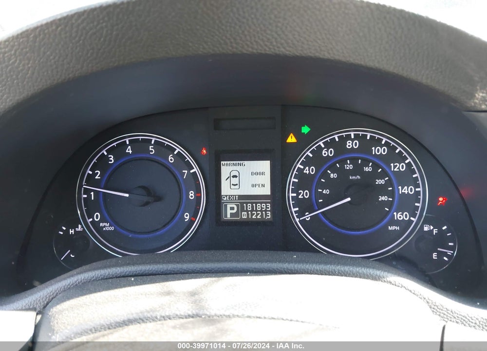 2011 INFINITI G37 JOURNEY VIN: JN1CV6AP4BM500173