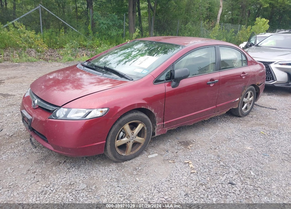 2007 HONDA CIVIC LX VIN: 2HGFA16577H501071