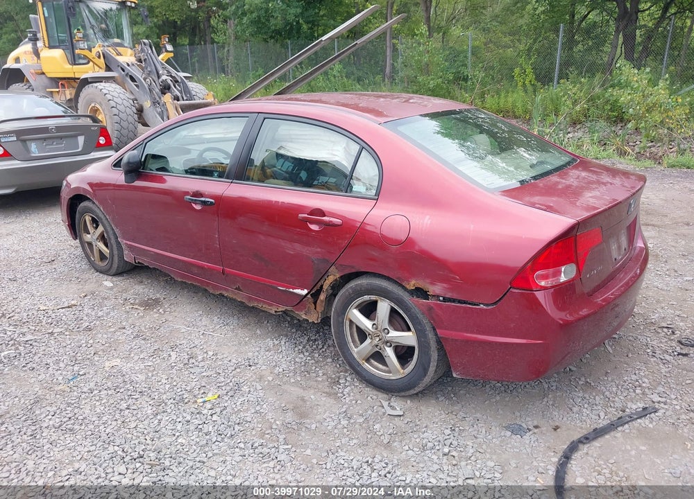 2007 HONDA CIVIC LX VIN: 2HGFA16577H501071