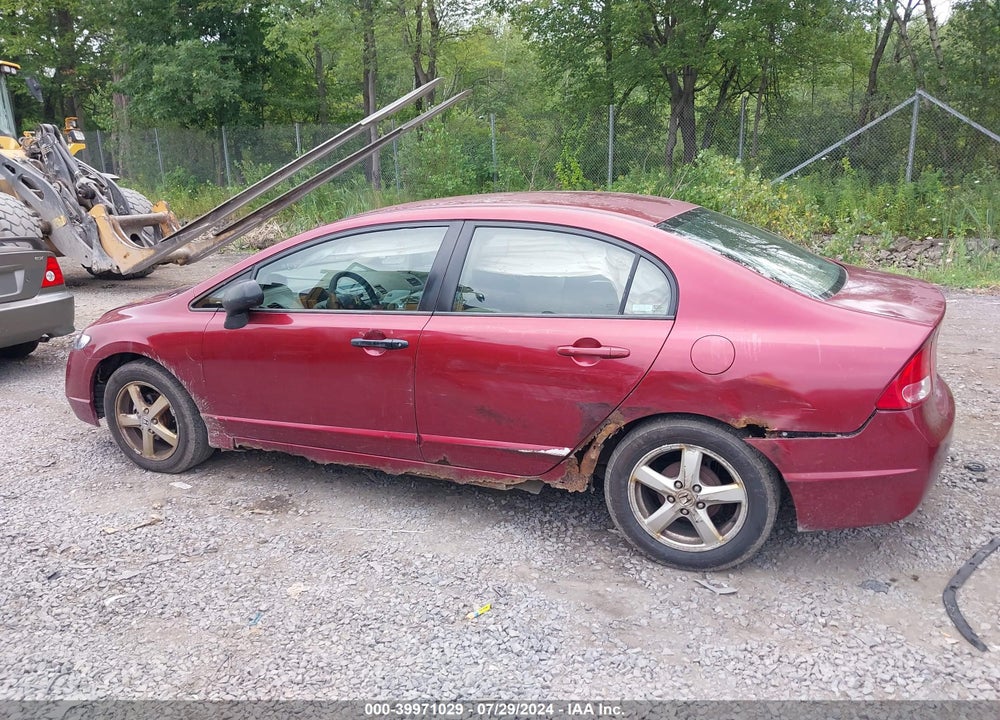 2007 HONDA CIVIC LX VIN: 2HGFA16577H501071