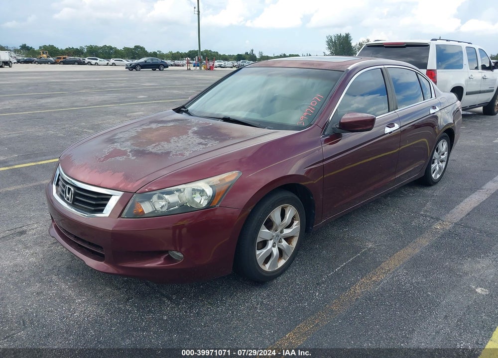 2008 HONDA ACCORD 3.5 EX-L VIN: 1HGCP36858A008707