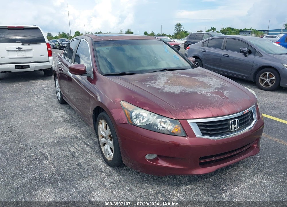 2008 HONDA ACCORD 3.5 EX-L VIN: 1HGCP36858A008707