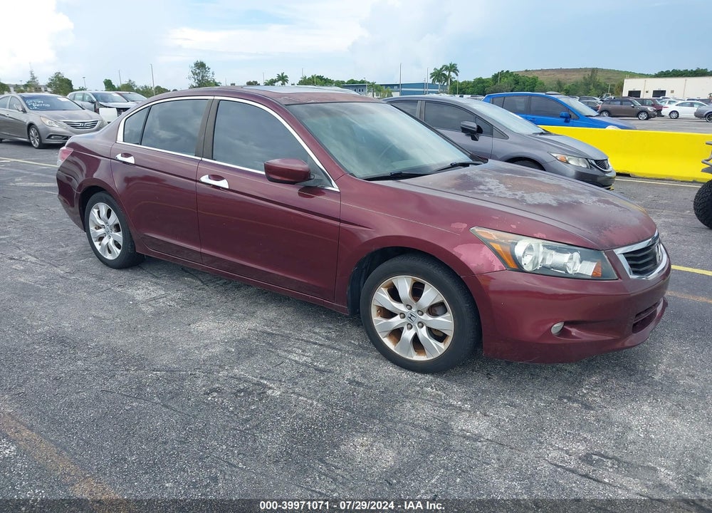 2008 HONDA ACCORD 3.5 EX-L VIN: 1HGCP36858A008707
