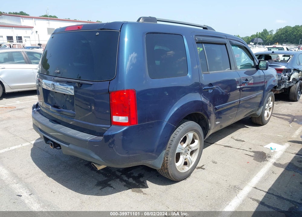 2012 HONDA PILOT EX VIN: 5FNYF3H42CB025420