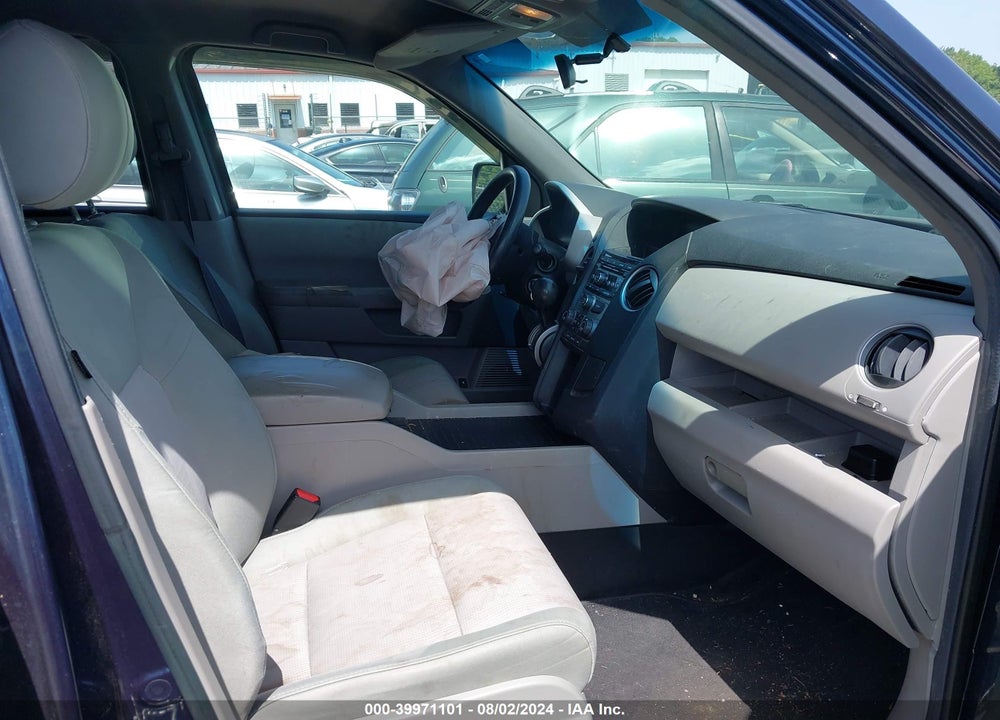 2012 HONDA PILOT EX VIN: 5FNYF3H42CB025420