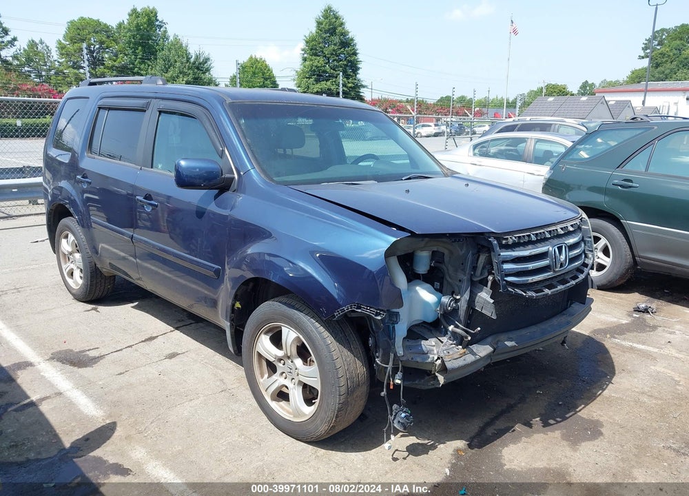 2012 HONDA PILOT EX VIN: 5FNYF3H42CB025420