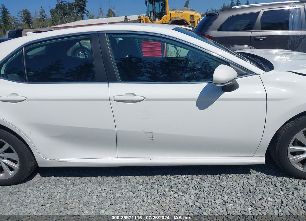2021 TOYOTA CAMRY LE AWD VIN: 4T1C11BK7MU033439