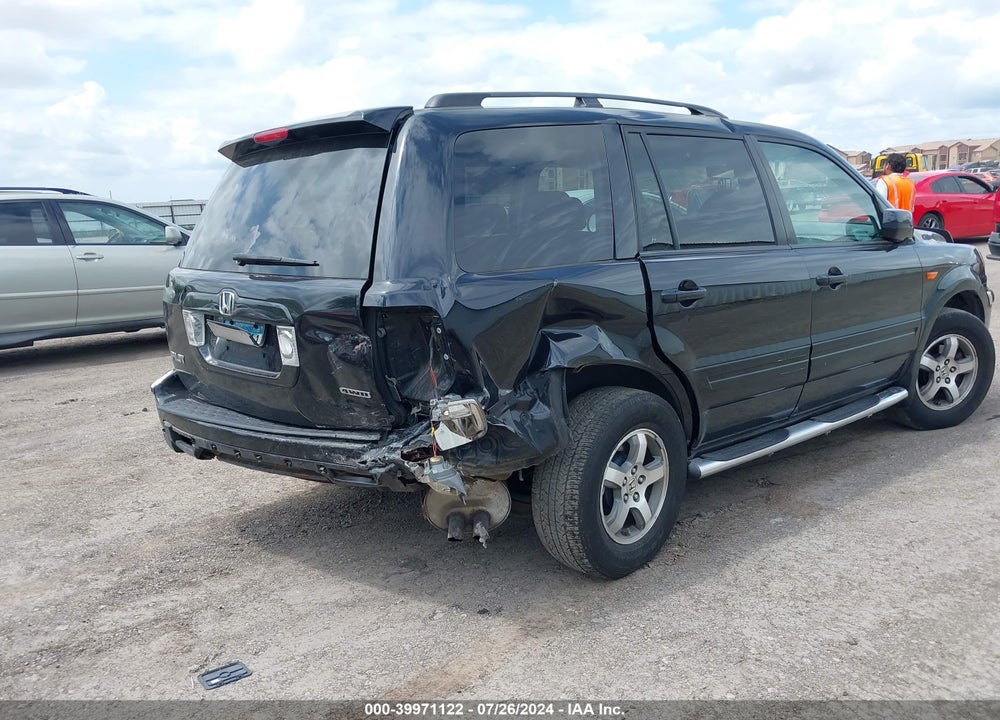 2006 HONDA PILOT EX-L VIN: 5FNYF18696B019432