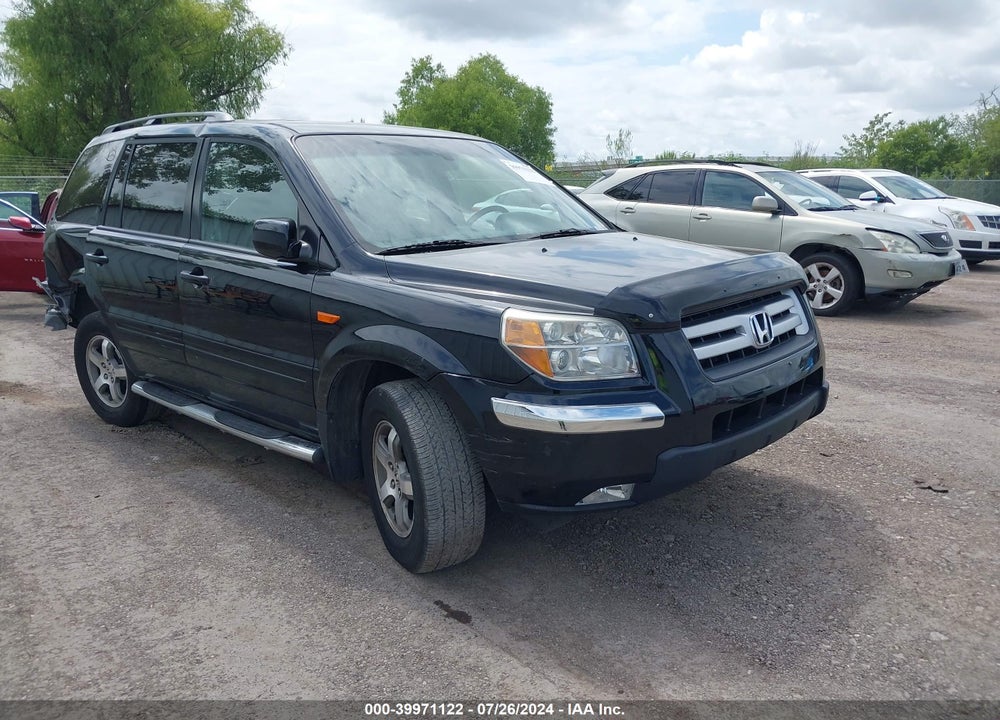 2006 HONDA PILOT EX-L VIN: 5FNYF18696B019432