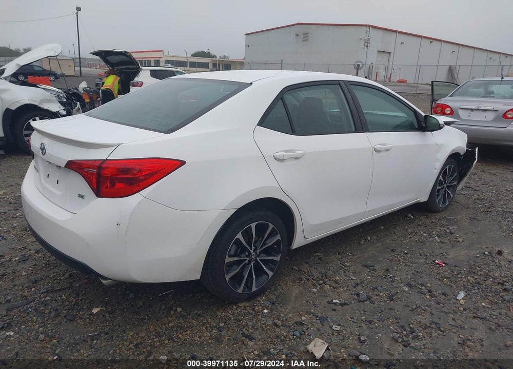 2017 TOYOTA COROLLA SE VIN: 2T1BURHE3HC799100