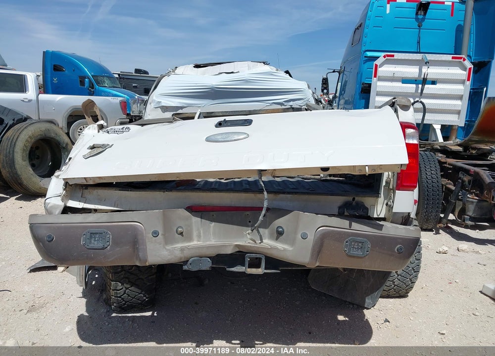 2012 FORD F-350 LARIAT VIN: 1FT8W3DT0CEB29631