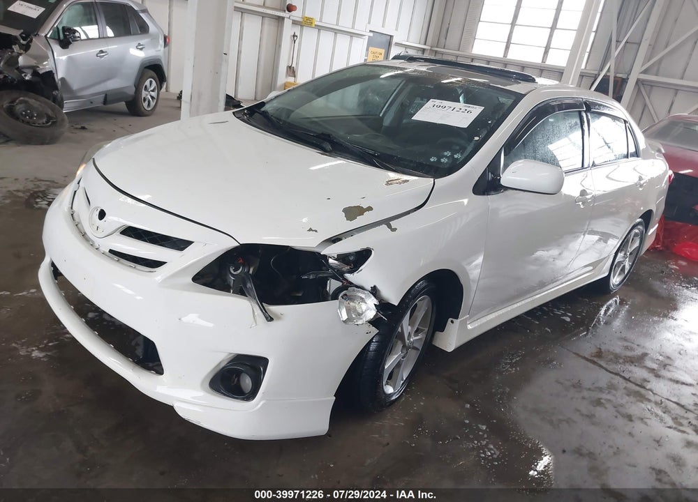 2012 TOYOTA COROLLA S VIN: 5YFBU4EE4CP072094