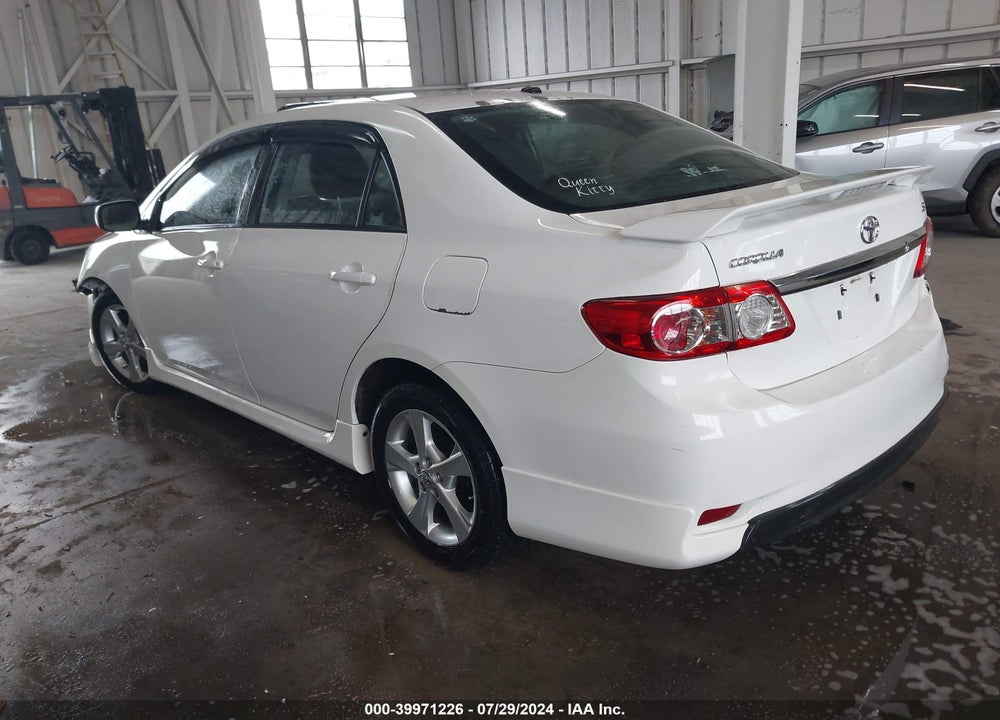 2012 TOYOTA COROLLA S VIN: 5YFBU4EE4CP072094