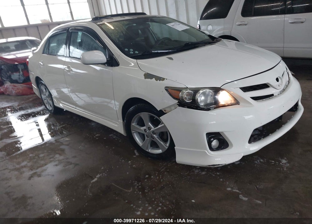 2012 TOYOTA COROLLA S VIN: 5YFBU4EE4CP072094
