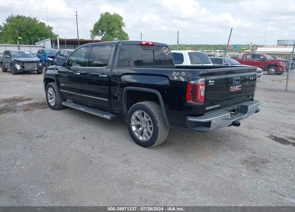 2018 GMC SIERRA 1500 SLT VIN: 3GTU2NEC1JG174779