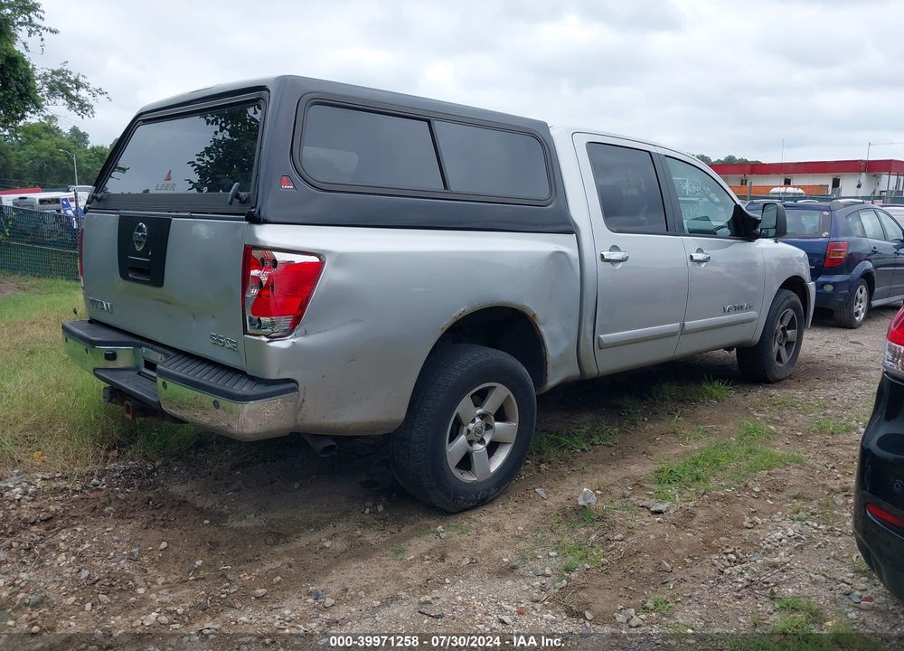2007 NISSAN TITAN SE VIN: 1N6BA07B77N217214