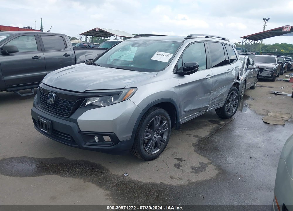 2019 HONDA PASSPORT EX-L VIN: 5FNYF8H50KB011648