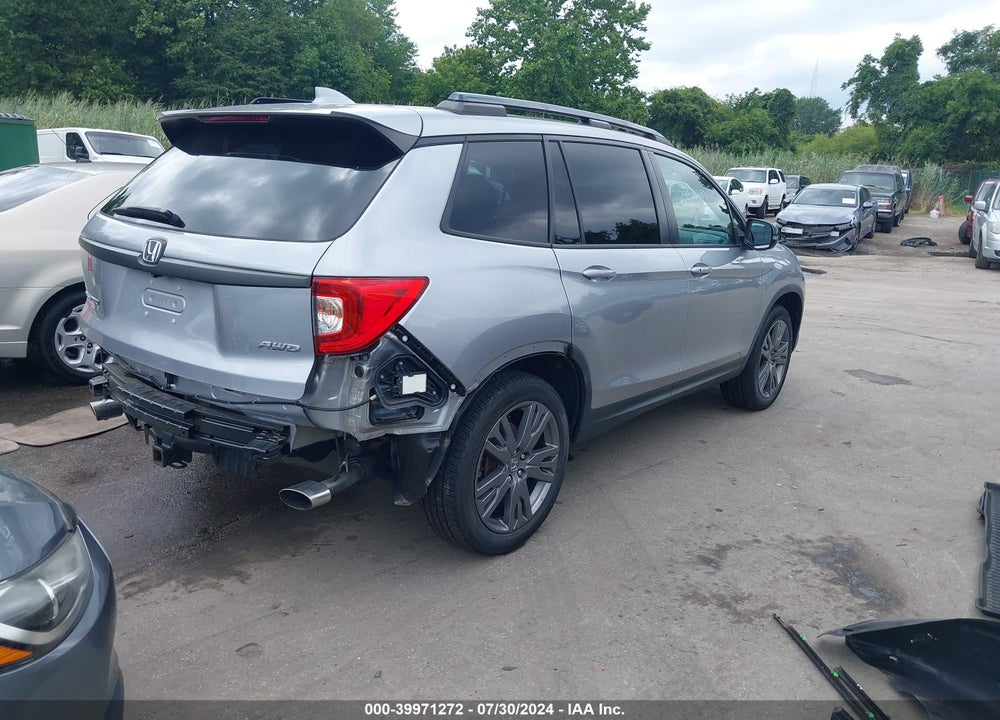 2019 HONDA PASSPORT EX-L VIN: 5FNYF8H50KB011648