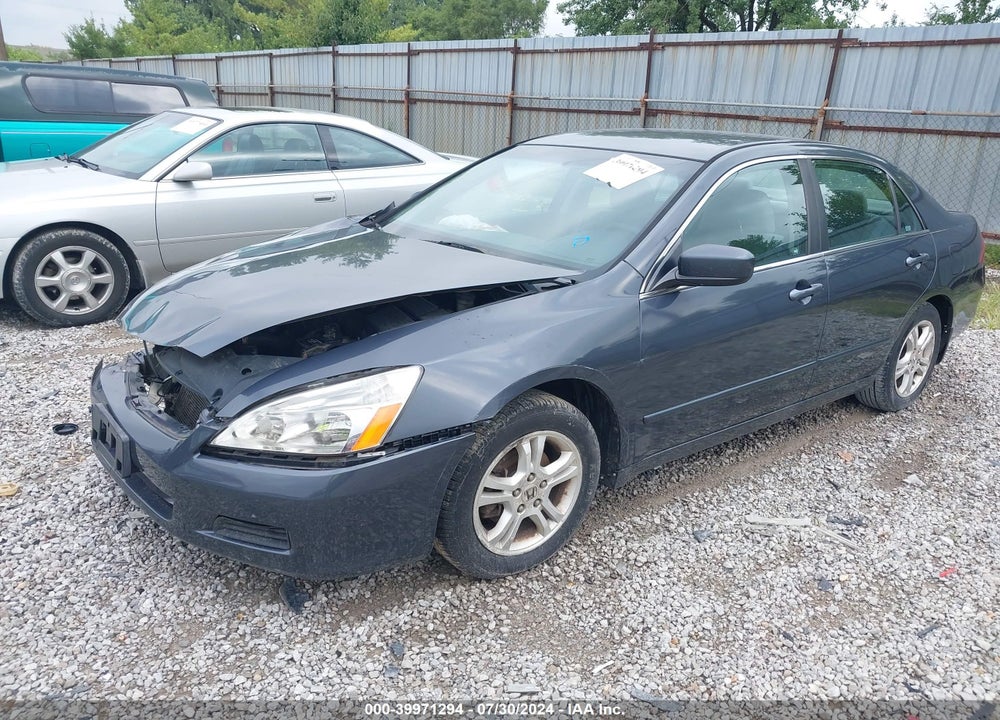 2006 HONDA ACCORD 2.4 SE VIN: 1HGCM563X6A167292