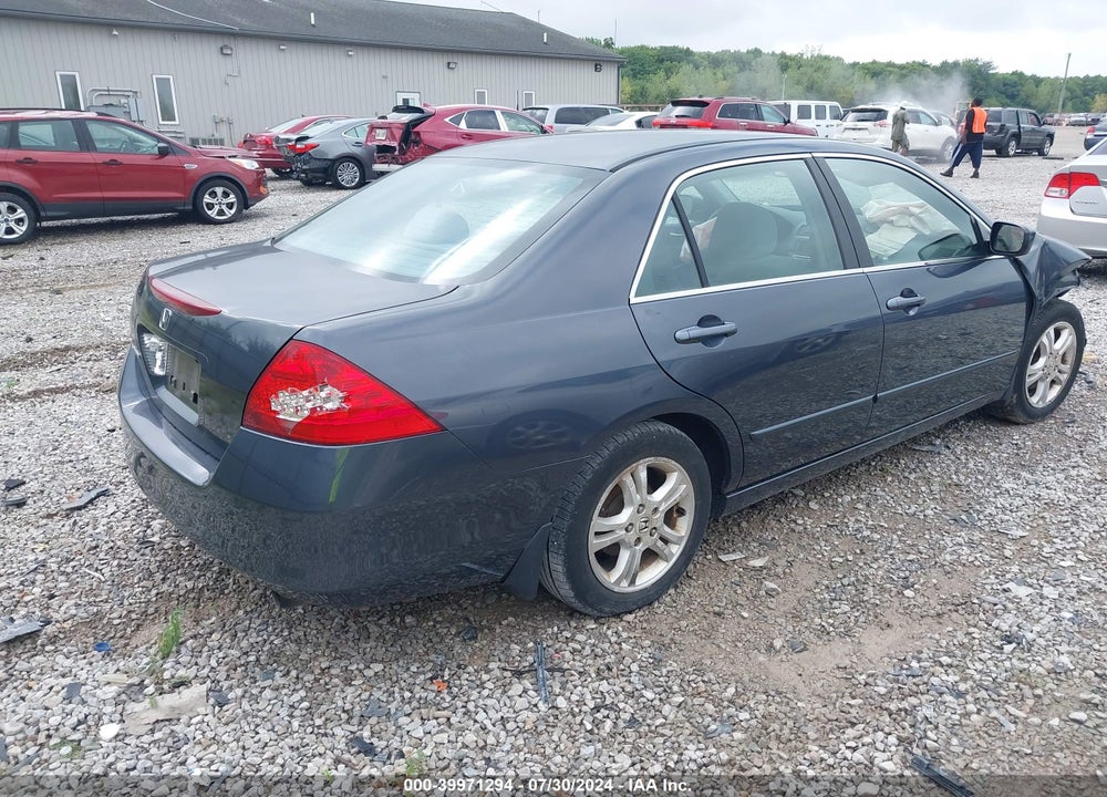 2006 HONDA ACCORD 2.4 SE VIN: 1HGCM563X6A167292