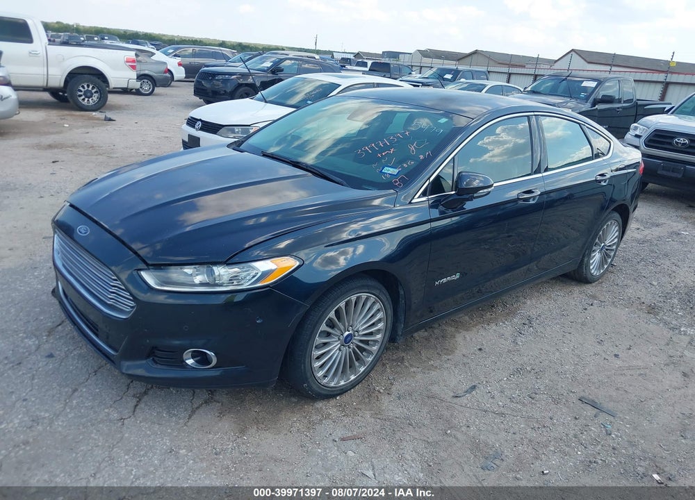 2014 FORD FUSION HYBRID TITANIUM VIN: 3FA6P0RU9ER395479