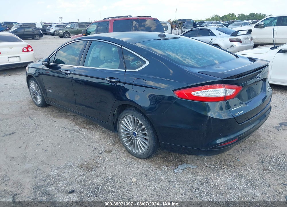 2014 FORD FUSION HYBRID TITANIUM VIN: 3FA6P0RU9ER395479