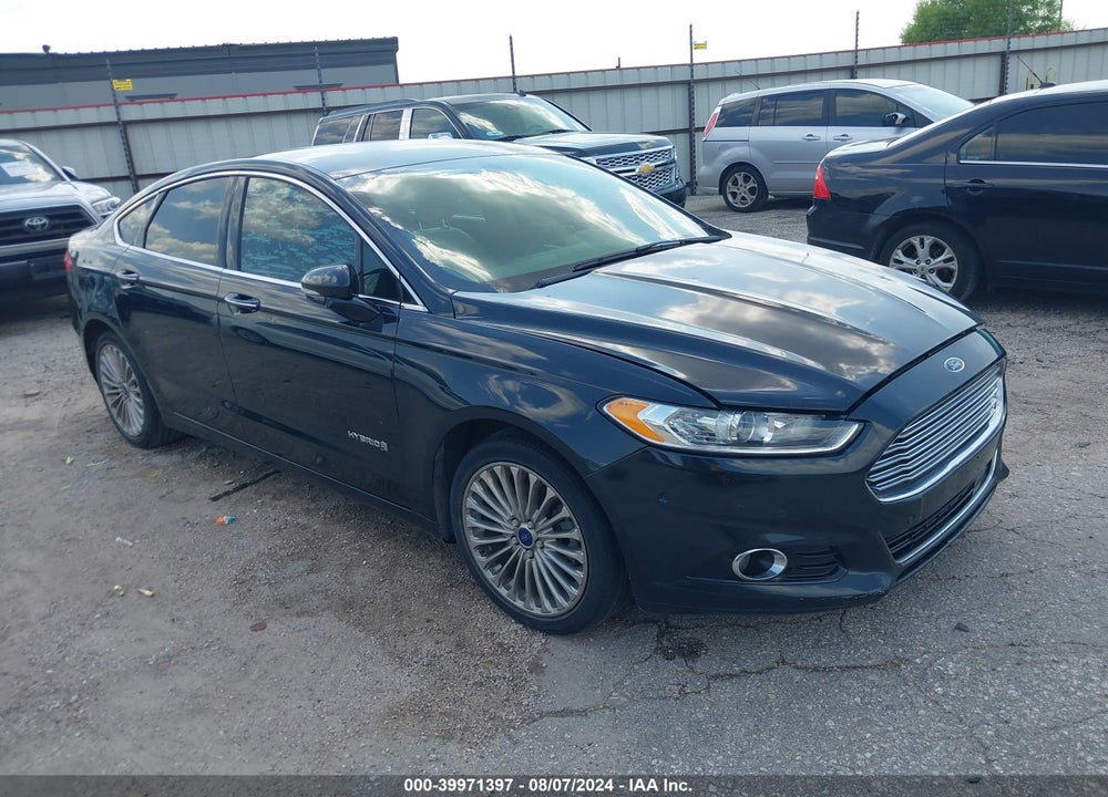 2014 FORD FUSION HYBRID TITANIUM VIN: 3FA6P0RU9ER395479
