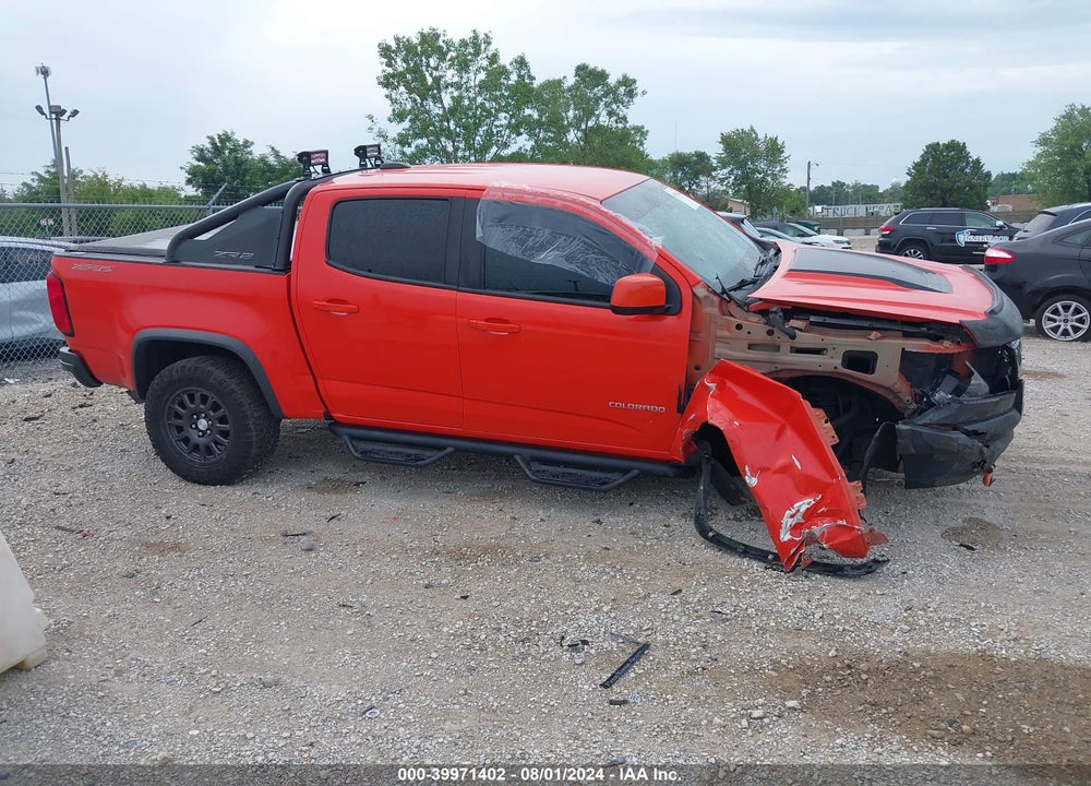 2019 CHEVROLET COLORADO ZR2 VIN: 1GCGTEEN2K1136750