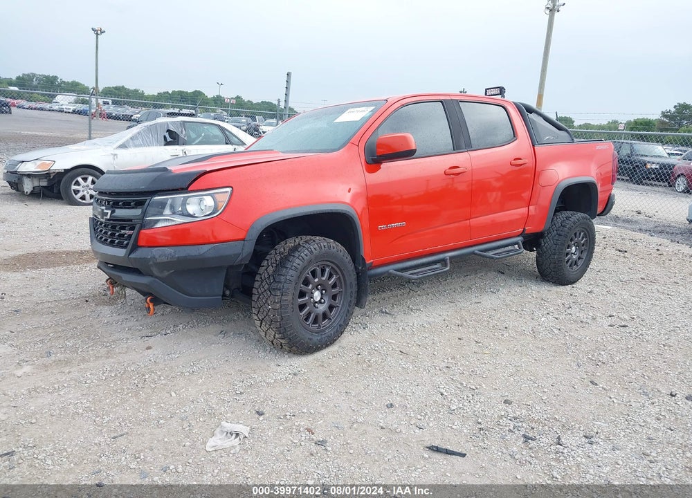 2019 CHEVROLET COLORADO ZR2 VIN: 1GCGTEEN2K1136750