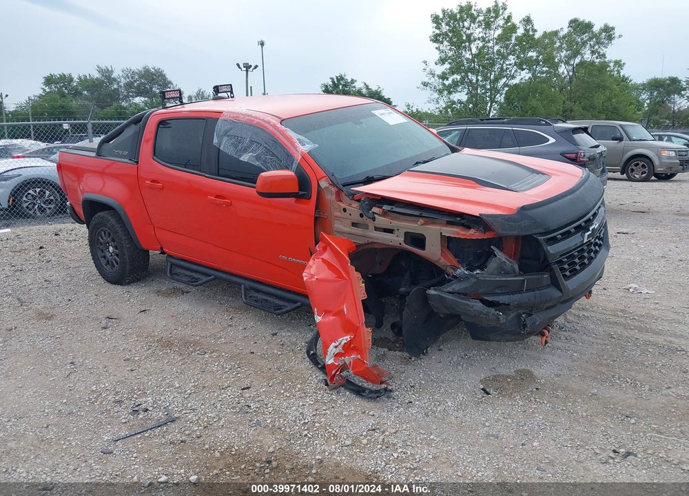 2019 CHEVROLET COLORADO ZR2 VIN: 1GCGTEEN2K1136750