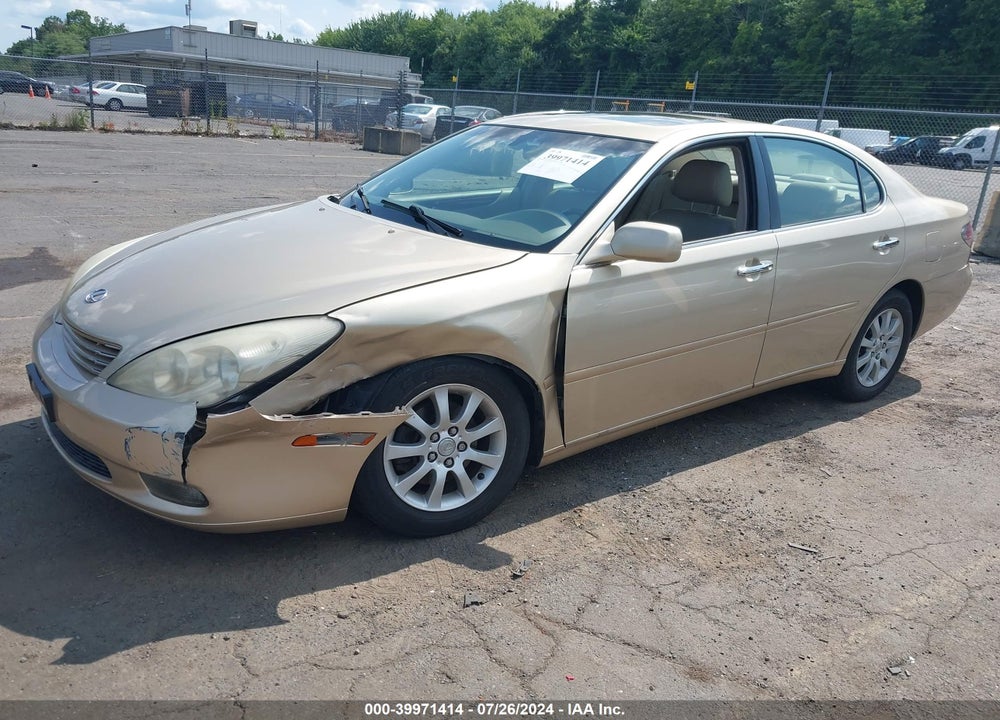 2003 LEXUS ES 300 VIN: JTHBF30G630139171