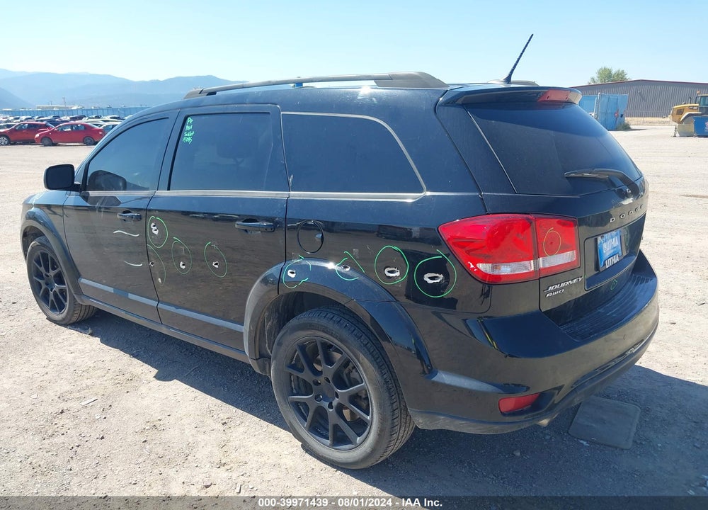 2017 DODGE JOURNEY GT AWD VIN: 3C4PDDEG0HT606820
