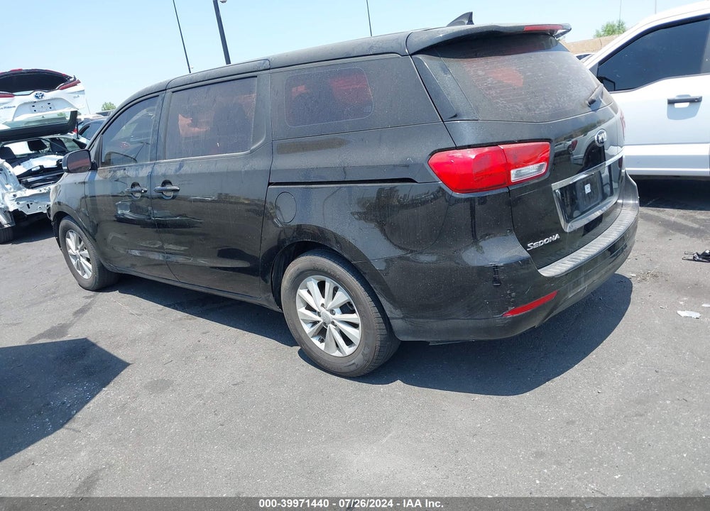 2018 KIA SEDONA L VIN: KNDMA5C12J6398651