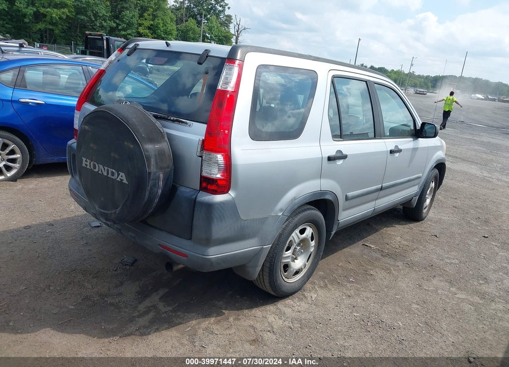 2006 HONDA CR-V LX VIN: SHSRD68596U407462