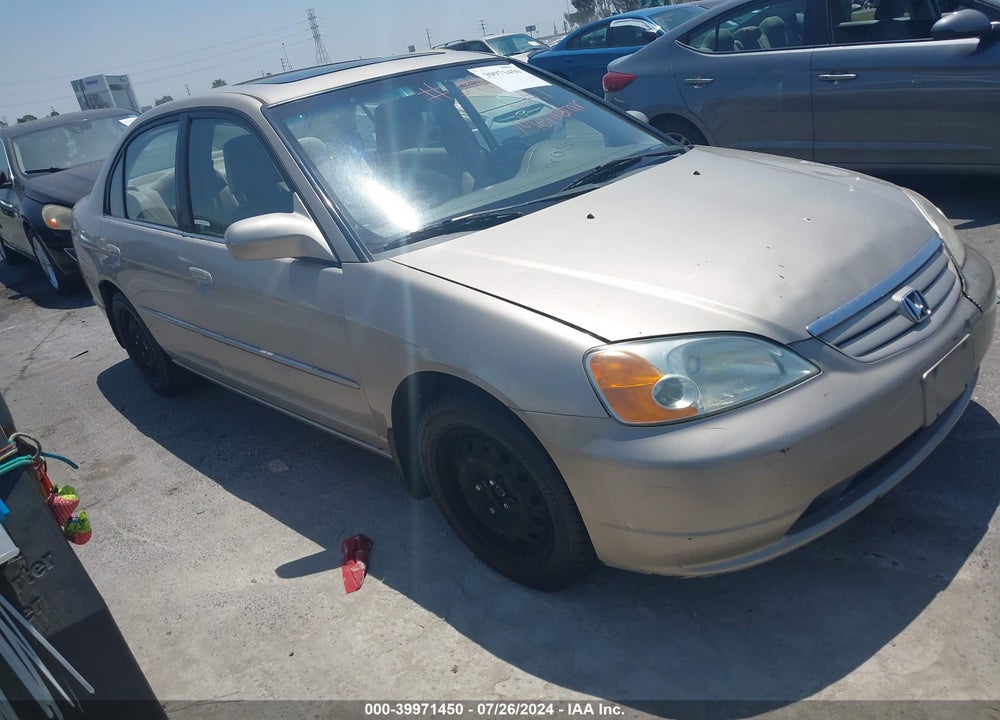 2002 HONDA CIVIC EX VIN: 2HGES26712H608643