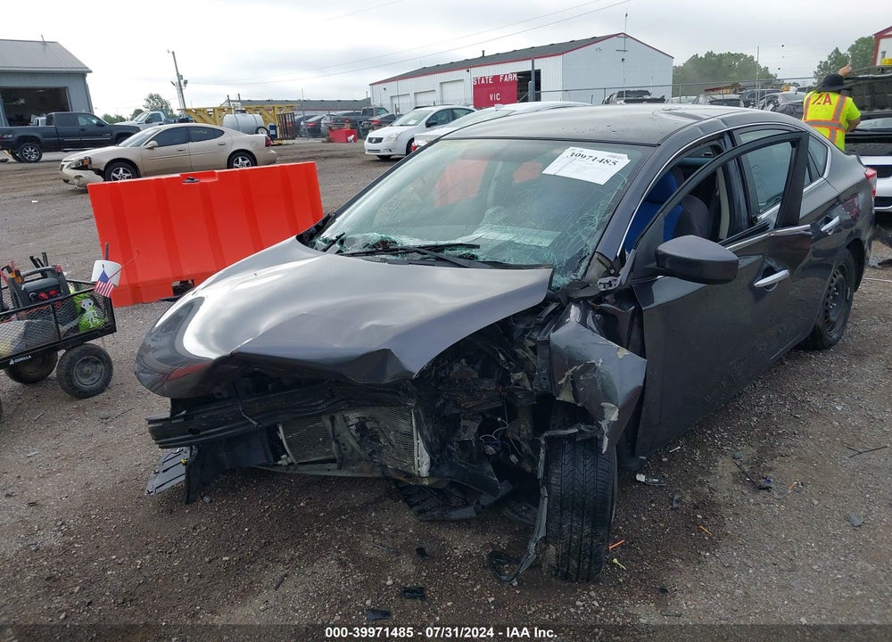 2014 NISSAN SENTRA SV VIN: 3N1AB7AP8EY237869