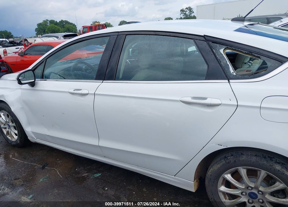 2017 FORD FUSION S VIN: 3FA6P0G72HR159788