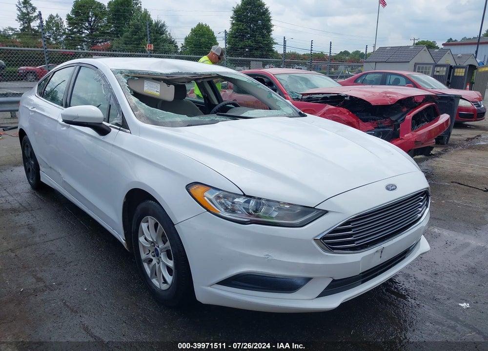 2017 FORD FUSION S VIN: 3FA6P0G72HR159788