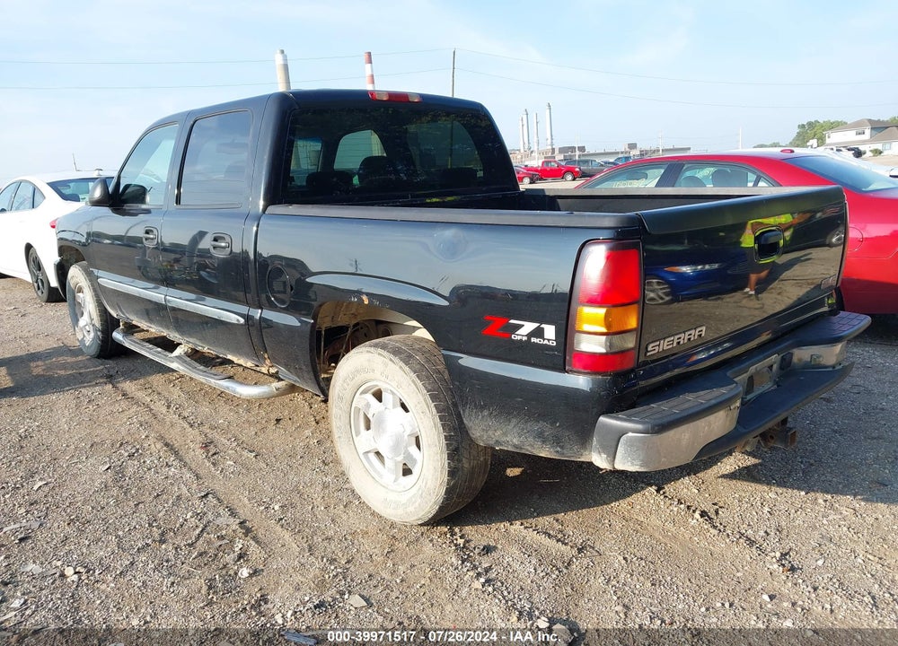 2006 GMC SIERRA 1500 SLE1 VIN: 2GTEK13T061197681