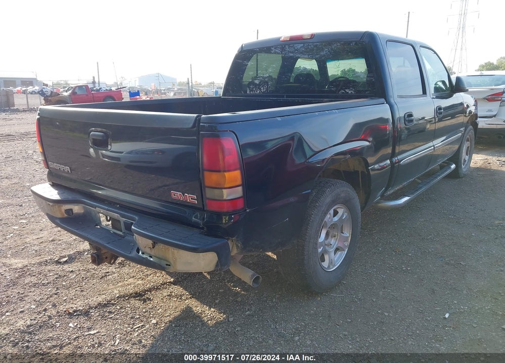 2006 GMC SIERRA 1500 SLE1 VIN: 2GTEK13T061197681