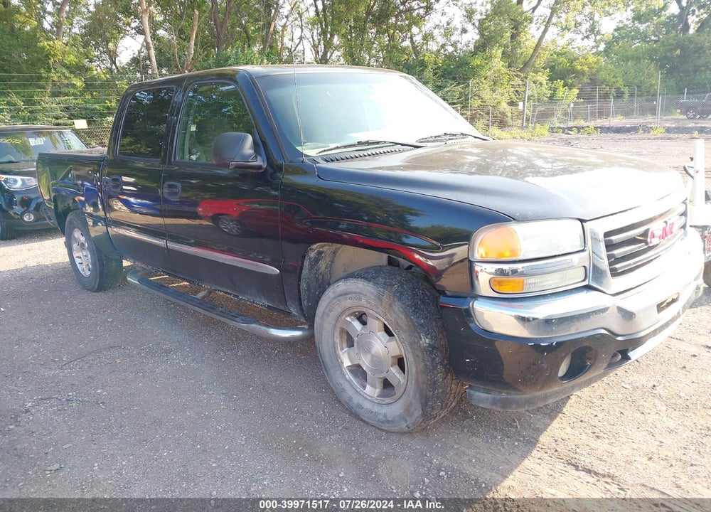 2006 GMC SIERRA 1500 SLE1 VIN: 2GTEK13T061197681