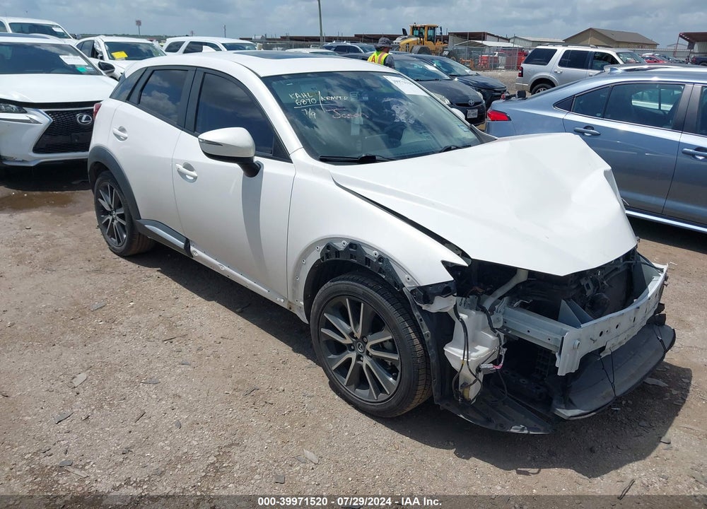 2016 MAZDA CX-3 GRAND TOURING VIN: JM1DKBD76G0111855
