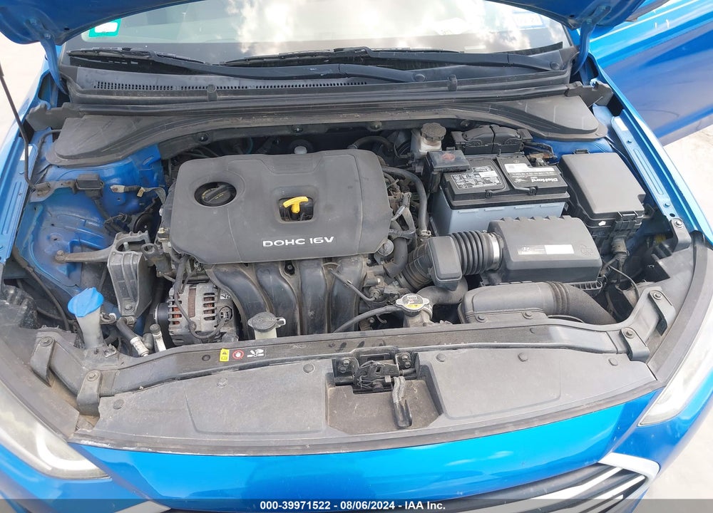 2017 HYUNDAI ELANTRA SE VIN: KMHD84LF9HU228872
