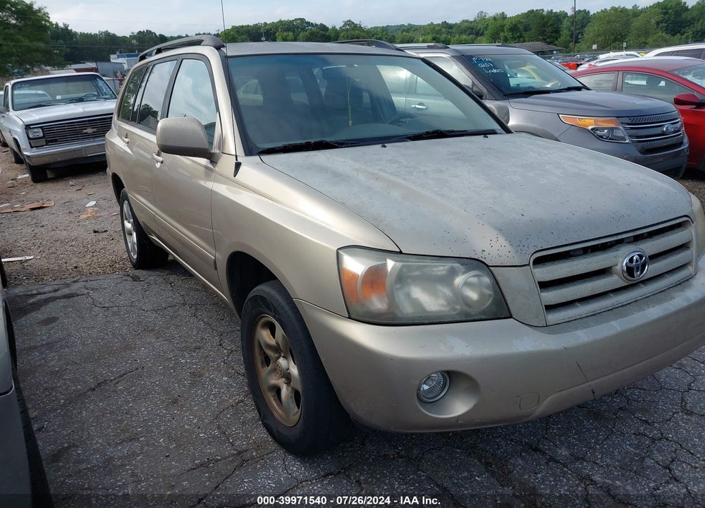 2005 TOYOTA HIGHLANDER VIN: JTEGD21A350119623
