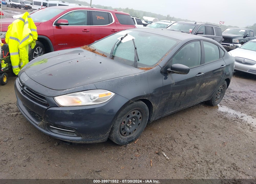 2013 DODGE DART AERO VIN: 1C3CDFAH6DD290448